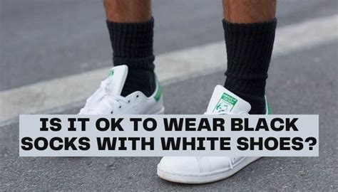 Why do people wear black socks?