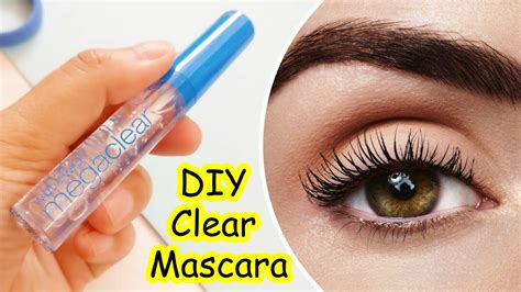 Why do people wear clear mascara?