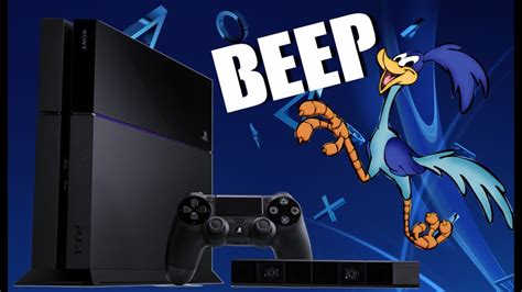 Why do playstations beep?
