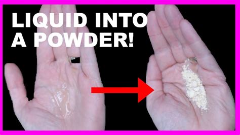Why do powders stick together?