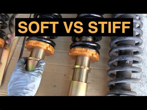 Why do race cars have stiff suspension?