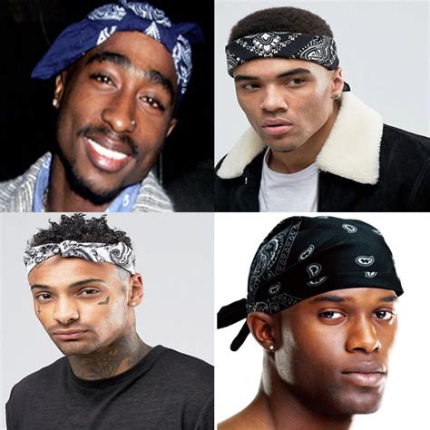 Why do rappers wear bandana?