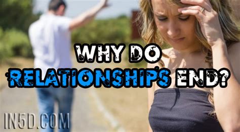 Why do relationships end after 5 years?