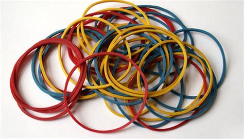 Why do rubber bands break?