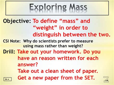 Why do scientists often prefer to measure mass rather than weight?