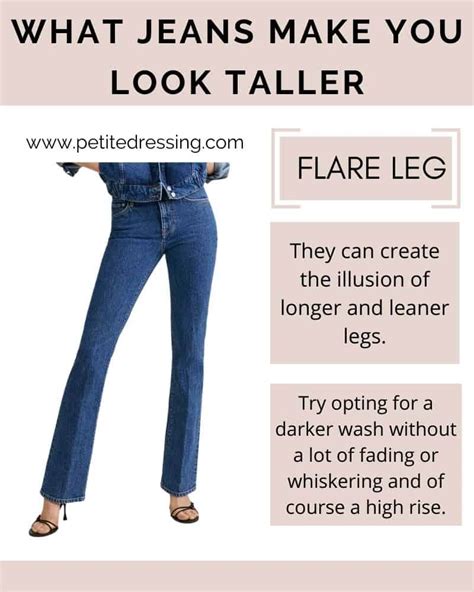 Why do skinny jeans make you look taller?