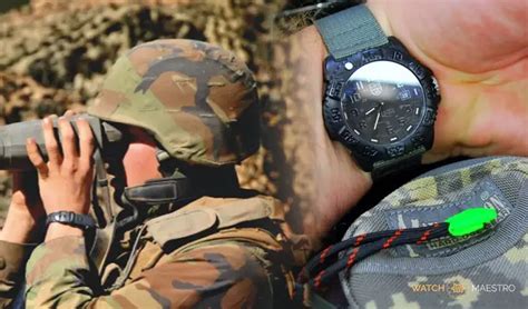 Why do snipers wear watches upside down?