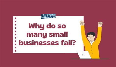 Why do so many small businesses fail?