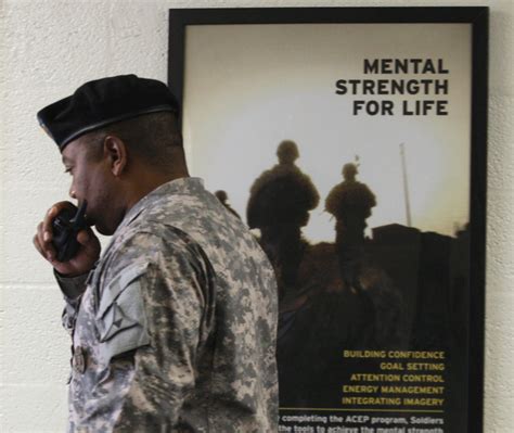 Why do soldiers feel depressed?