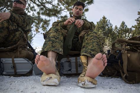 Why do soldiers have to change their socks?