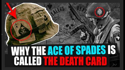 Why do soldiers wear Ace of Spades?