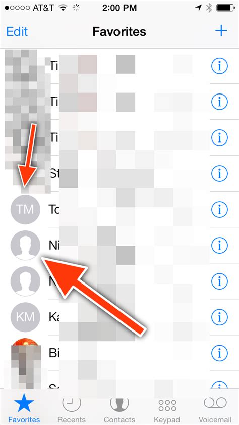 Why do some contacts on iPhone have color?