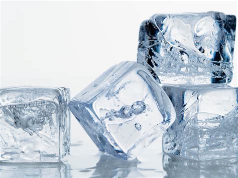 Why do some ice cubes not melt?