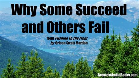 Why do some people succeed and others fail?