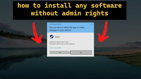 Why do some programs install without admin rights?