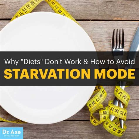 Why do starvation diets not work?