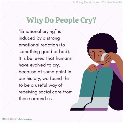 Why do strong people cry?