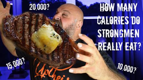 Why do strongmen eat so much?