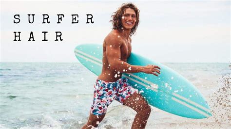 Why do surfers have long hair?