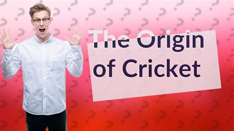 Why do they call it cricket?