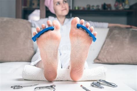 Why do they hit your feet during a pedicure?