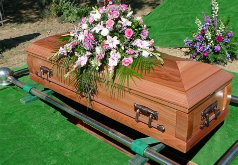 Why do they lower the body in a casket?