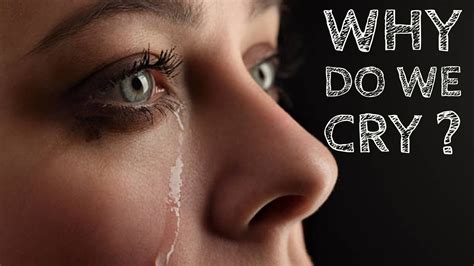 Why do we cry when scared?