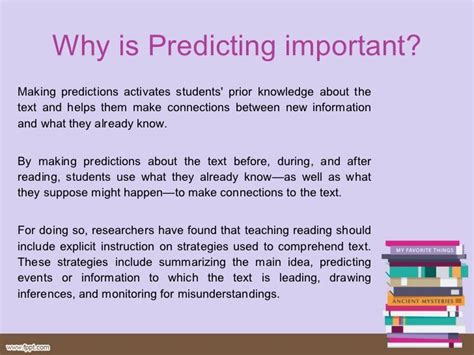 Why do we predict when reading?