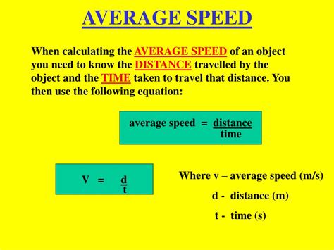 Why do we say average speed instead of speed?