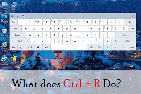 Why do we use Ctrl Shift R?