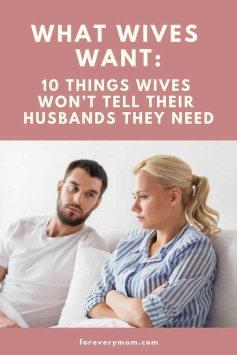 Why do wives criticize their husbands?