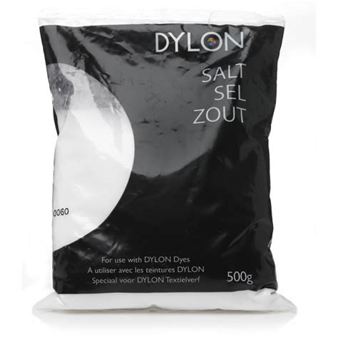 Why do you add salt to Dylon dye?
