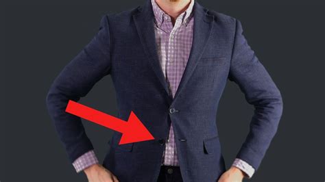 Why do you not button the bottom button on a waistcoat?