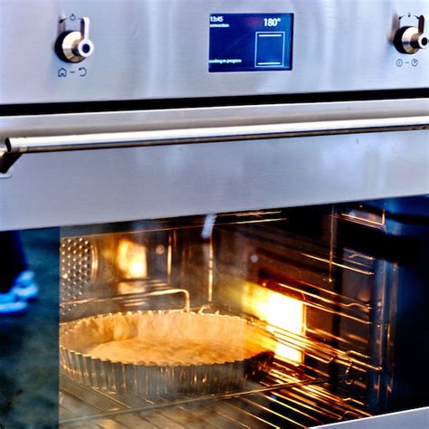 Why do you preheat pastry in the oven?