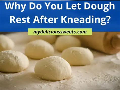 Why do you rest dough overnight?
