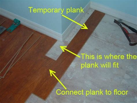 Why do you start flooring in the middle?