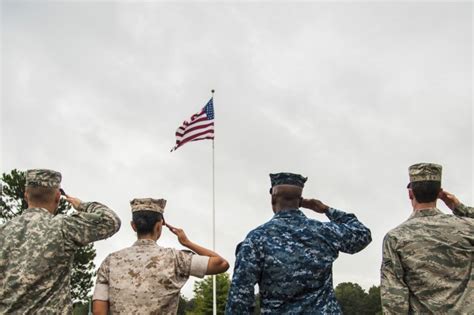 Why does America salute with palm down?