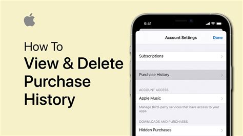 Why does Apple not let you delete purchase history?