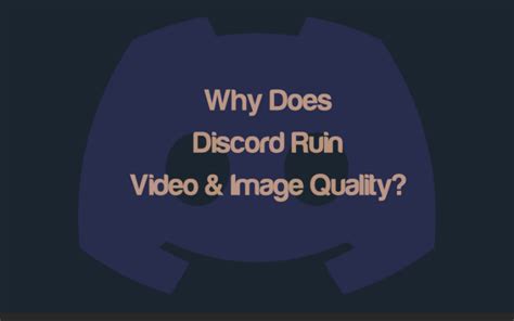 Why does Discord ruin audio quality?