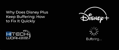 Why does Disney Plus keep buffering but internet is fine?