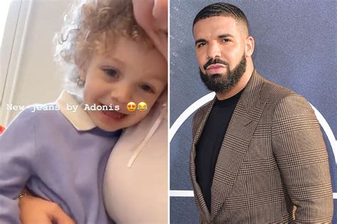 Why does Drake's son speak French?