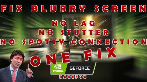 Why does GeForce NOW look blurry?