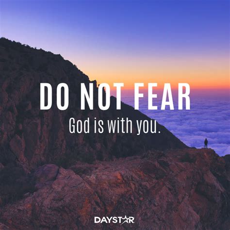 Why does God want us not to fear?