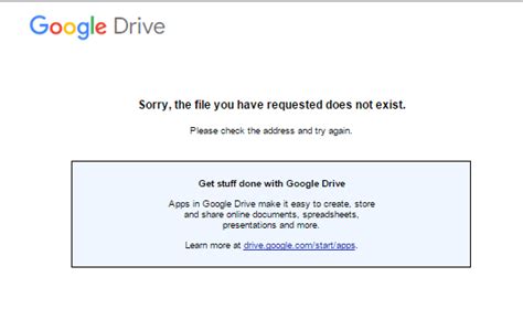 Why does Google Drive fail?
