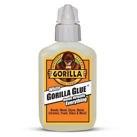Why does Gorilla glue turn white?