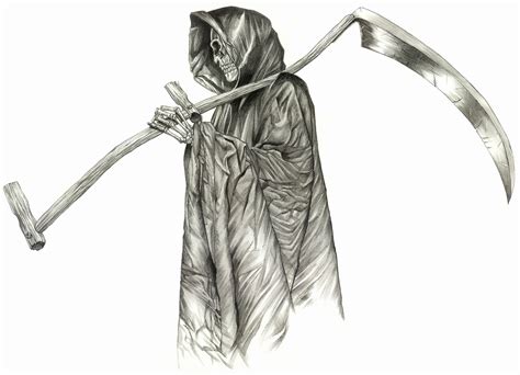 Why does Grim Reaper have a scythe?