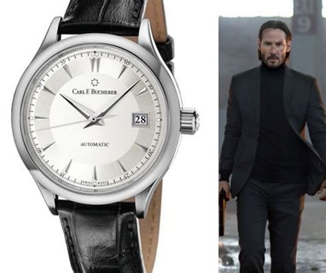 Why does John Wick wear his watch backwards?