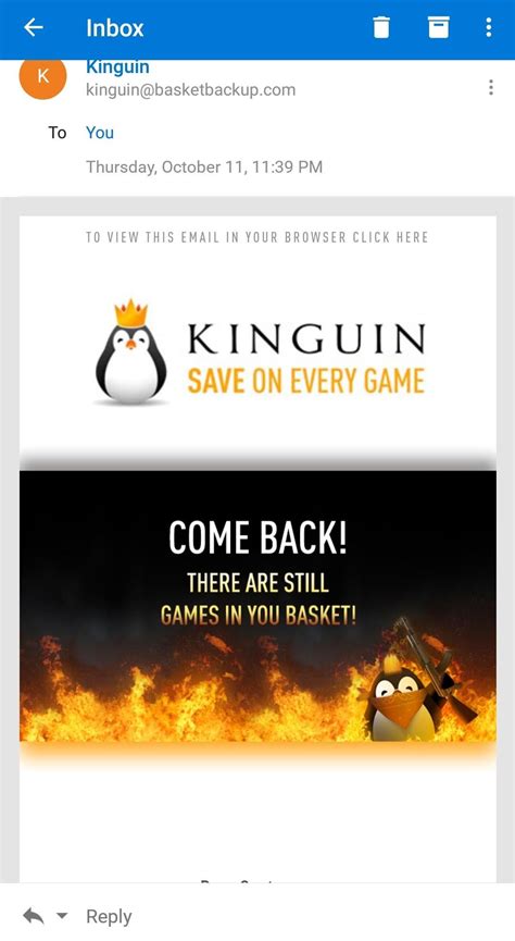 Why does Kinguin ask for my address?