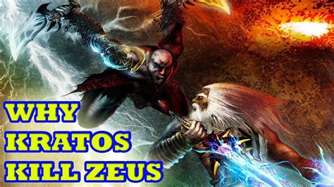 Why does Kratos hate Zeus?