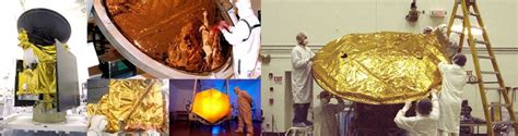 Why does NASA use gold foil?